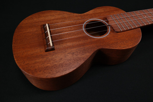 Martin Guitar S1 Acoustic Ukulele with Soft Case, Genuine Mahogany Construction, Hand-Rubbed Finish, Soprano Ukulele Neck Shape with Standard Taper 679