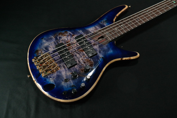 Ibanez SR2605CBB SR Premium 5str Electric Bass w/Bag - Cerulean Blue Burst 503