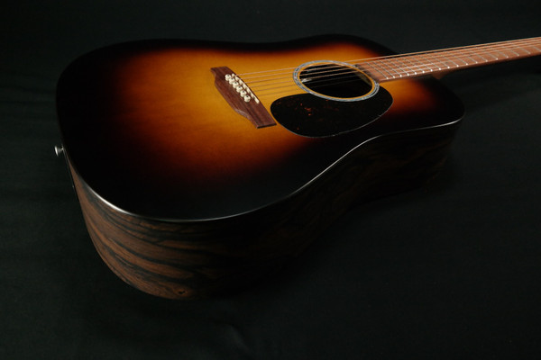 Martin D-X2E Ziricote Burst with Gig Bag X Series Re-Imagined 500