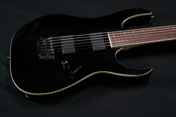  Ibanez RGIB21BK RG Iron Label 6str Electric Guitar - Black 463