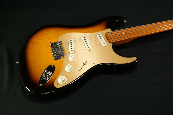 Fender Custom Shop 57 Dual Mag Stratocaster Closet Classic Chocolate 2-Tone Tobacco Sunburst Masterbuilt by David Brown 223