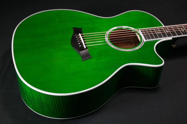 Taylor Special Edition 614ce - Super Limited - Trans Green  - 051