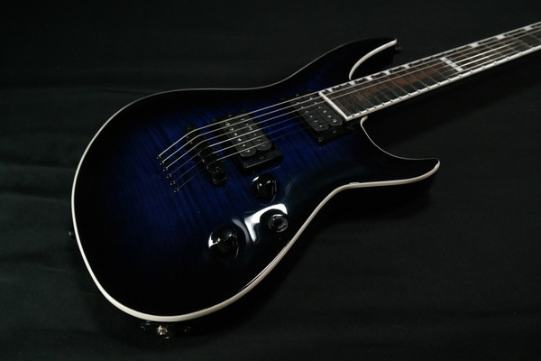 ESP Guitars EIIHOR3FMRDB E-II Horizon-III FM 6-String RH Electric Guitar with Case-Reindeer Blue eii-hor-3-fm-rdb 233