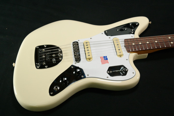 Fender Johnny Marr Jaguar - Rosewood Fingerboard - Olympic White 856