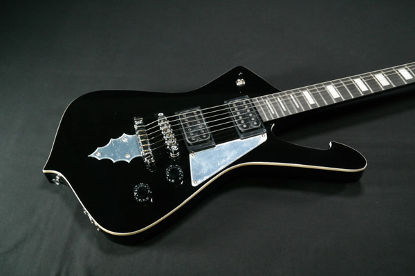 Ibanez PSM10BK Paul Stanley Signature 6str Electric Guitar (22.2'' scale) - Black 126