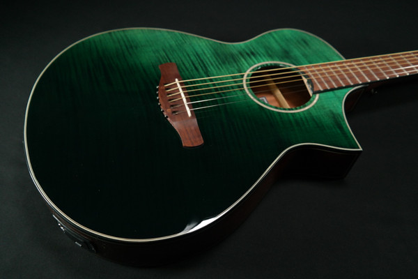 Ibanez AEWC32FMGSF Dark Green Sunset Fade High Gloss 297