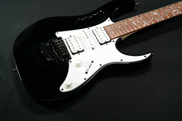 Ibanez JEMJRBK Steve Vai Signature 6str Electric Guitar - Black 415
