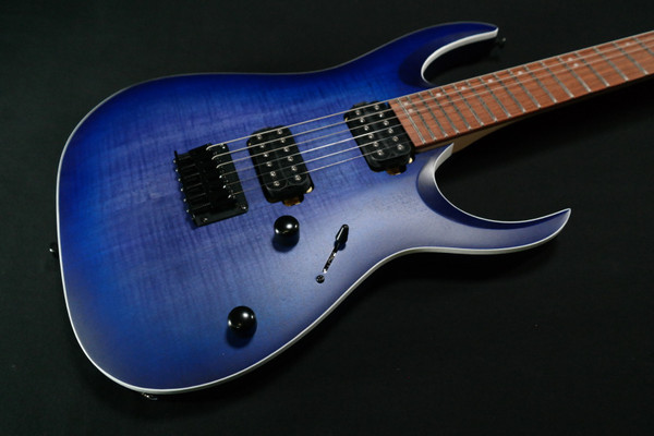 Ibanez RGA42FMBLF RGA Standard 6str Electric Guitar - Blue Lagoon Burst Flat 043