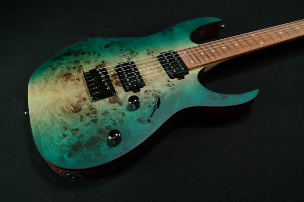 Ibanez RG421PBCHF RG Standard 6str Electric Guitar - Caribbean Shoreline Flat 059