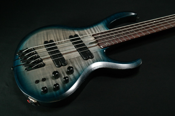 Ibanez BTB Bass Workshop 5str Electric Bass Multi scale - Cosmic Blue Starburst Low Gloss 628