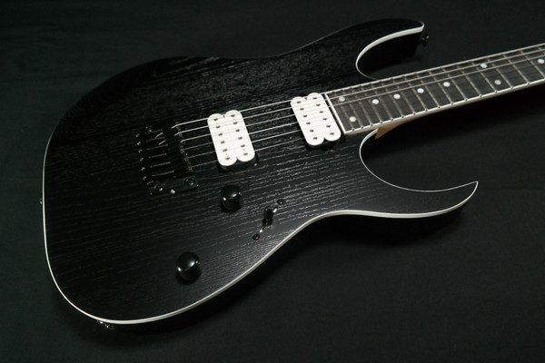 Ibanez RGR652AHBFWK RG Prestige 6str Electric Guitar w/Case - Weathered Black 622