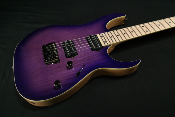 Ibanez RG652AHMFXRPB RG Prestige 6str Electric Guitar w/Case - Royal Plum Burst 451