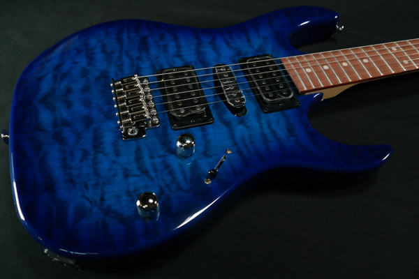 Ibanez GRX70QATBB GIO RX 6str Electric Guitar - Transparent Blue Burst 339