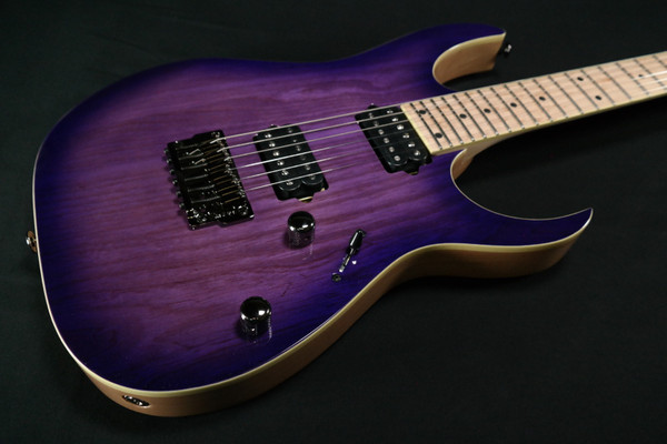 Ibanez RG652AHMFXRPB RG Prestige 6str Electric Guitar w/Case - Royal Plum Burst 202