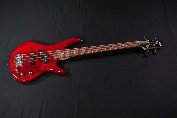 Ibanez Gio Mikro GSRM20 Electric Bass Transparent Red 038