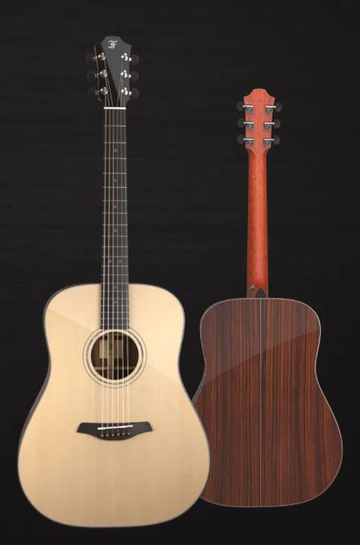 Furch Yellow D-SR SPE Dreadnought Spruce Top Rosewood Back and Sides with Stage Pro Element Pickup