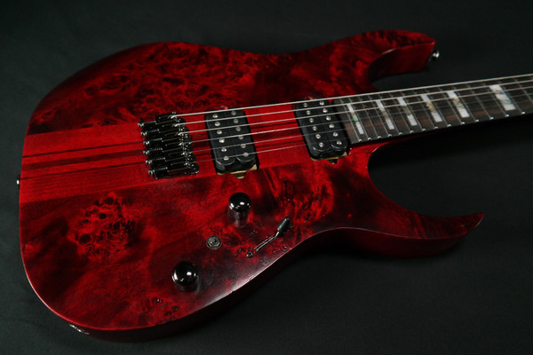 Ibanez RG Premium 6str Electric Guitar - Stained Wine Red Low Gloss - 448