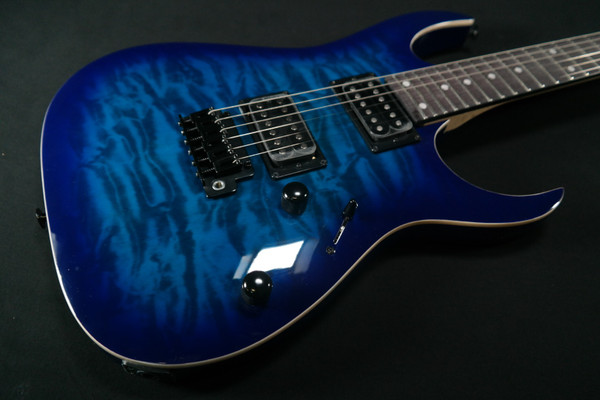 Ibanez GRGA120QATBB GIO RGA 6str Electric Guitar - Transparent Blue Burst 245