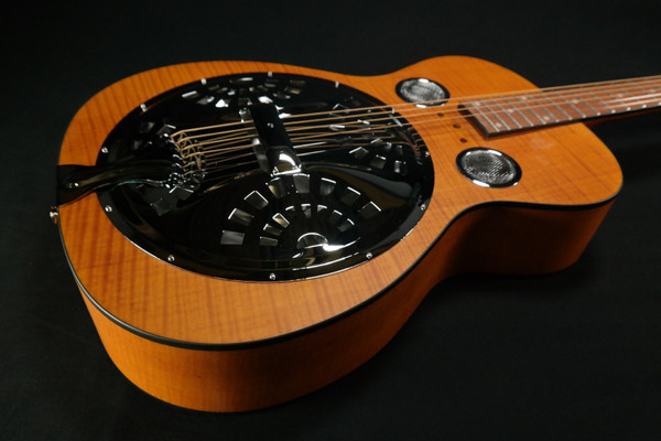 Epiphone Dobro Hound Dog Deluxe Round Neck Vintage Brown - 467