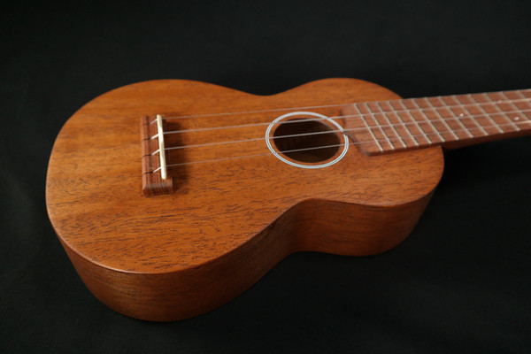 Martin Guitar S1 Acoustic Ukulele with Soft Case, Genuine Mahogany Construction, Hand-Rubbed Finish, Soprano Ukulele Neck Shape with Standard Taper 630