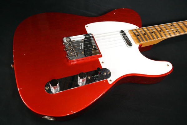Fender Custom Shop 1957 Telecaster Journeyman Relic Aged Candy Tangerine 764