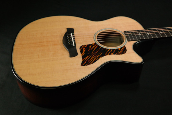 Taylor 314ce Builder's Edition 50th-anniversary Grand Auditorium Acoustic-electric Guitar - Natural Spruce with Tobacco 088