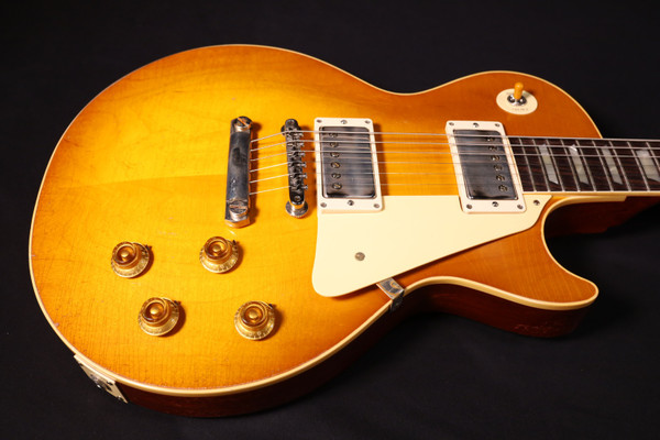 Gibson Custom Shop 1958 Les Paul Standard Reissue Light Aged Lemon Burst - LPR58LALBNH1 120