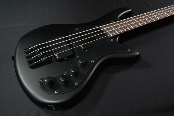 Schecter 2522-SHC Stiletto Stealth-4 RH 4-String Electric Bass-Satin Black 2522-shc - 656