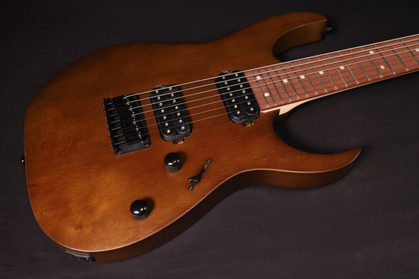 Ibanez RG7421WNF RG Standard 7str Electric Guitar - Walnut Flat 687 Ibanez RG7421WNF RG Standard 7str Electric Guitar - Walnut Flat 687
