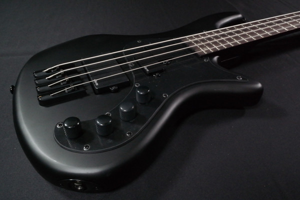 Schecter 2522-SHC Stiletto Stealth-4 RH 4-String Electric Bass-Satin Black 2522-shc - 640