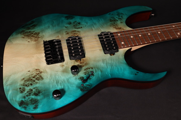 Ibanez RG421PBCHF RG Standard 6str Electric Guitar - Caribbean Shoreline Flat 092