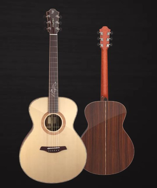 Furch Red G-SR Grand Auditorium Sitka Spruce Top Rosewood Back and Sides With Anthem Pickup