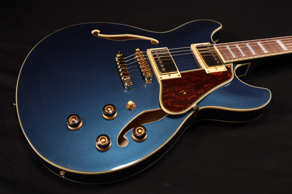 Ibanez AS73GPBM AS Artcore Semi-hollow Electric Guitar - Prussian Blue Metallic 212