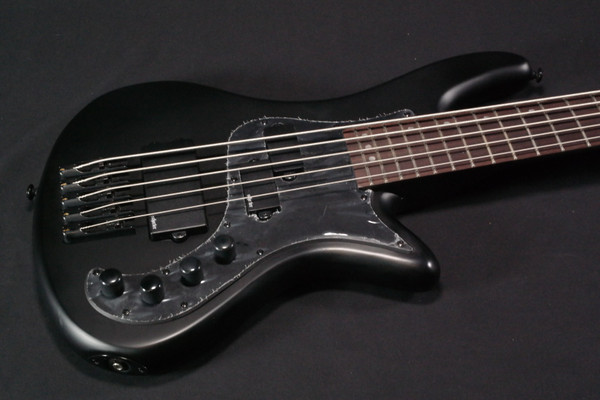 Schecter STILETTO STEALTH-5 5 String Satin Black - 847