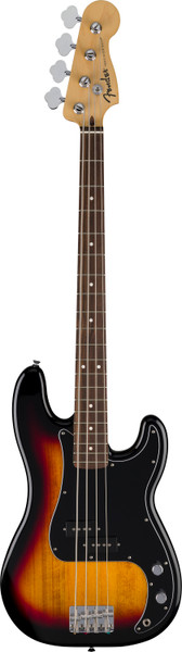 Fender Standard Precision Bass Laurel Fingerboard Black Pickguard 3-Color Sunburst