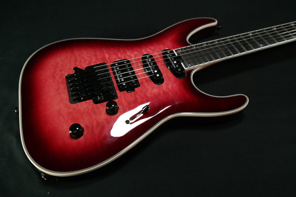 Jackson Pro Plus Series Soloist SLA3Q Electric Guitar - Fuschia Burst 752