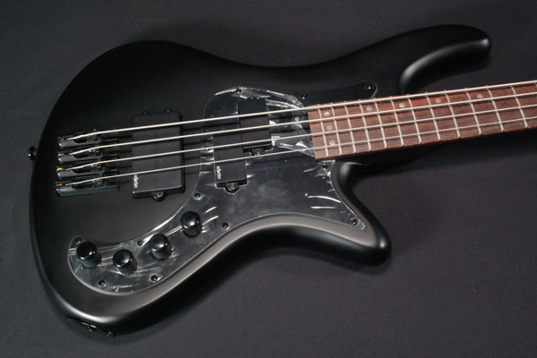Schecter 2522-SHC Stiletto Stealth-4 RH 4-String Electric Bass-Satin Black 2522-shc - 086