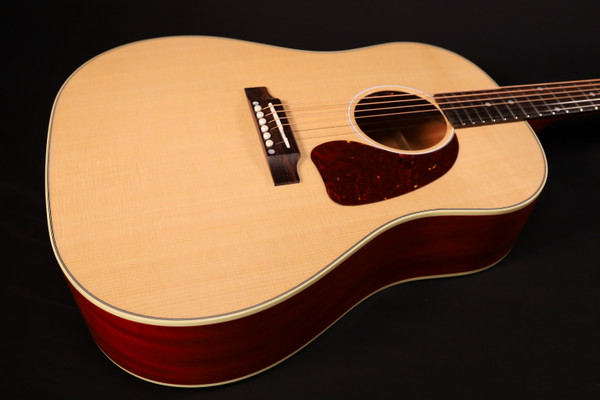 Gibson Acoustic J-45 Standard Acoustic Guitar - Natural Gloss with Cherry Sides 086