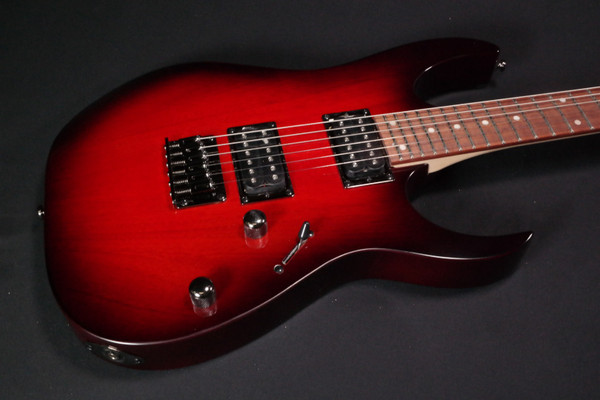 Ibanez RG421BBS 6 String RH Electric Guitar Standard Blackberry Sunburst Finish rg-421-bbs 448