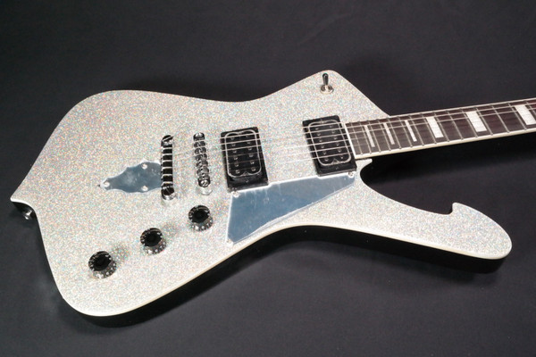 Ibanez Paul Stanley Signature PS60 NAMM 2018 Electric Guitar, Silver Sparkle 829