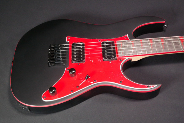 Ibanez GRG131DXBKF GIO RG Guitar - Black Flat - 765