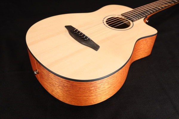 2025 NEW NECK Furch Pioneer-EM a Engelmann Spruce / African Mahogany with Case CNR SYSTEM ACTIVE 036
