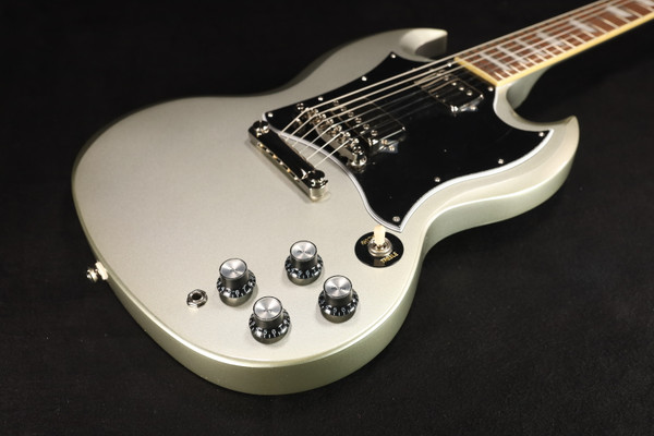 Epiphone SG Standard Electric Guitar - Silver Mist with Gig bag  - EIGSGSSMNH1 464 Epiphone SG Standard Electric Guitar - Silver Mist with Gig bag  - EIGSGSSMNH1 464