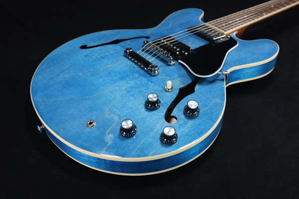 Gibson ES-335 Figured Ocean Blue USA with Case 250 Gibson ES-335 Figured Ocean Blue USA with Case 250