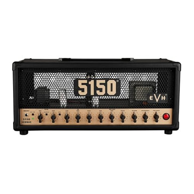 EVH 5150 Iconic 15W EL34 Head Black 785 - Liberty Music