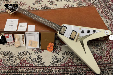 Gibson レイズドロゴ レプリカ 58 Korina Flying V 66694_35d9e94f-f908-4e1d-9da4-