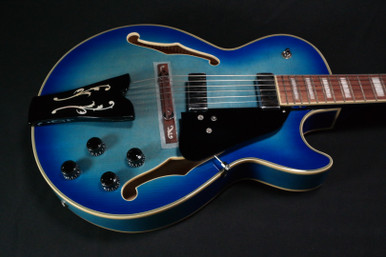 Ibanez George Benson GB10EM Electric Guitar Jet Blue Burst 562