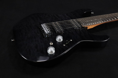 ギター CHARVEL Pro-Mod DK24 HH 2PT EB Charvel Pro-Mod Plus DK24 HH 2PT EB QM, Ebony Fingerboard