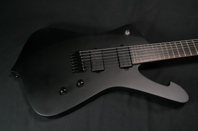 Ibanez ICTB721BFK Iceman Iron Label 7 String Electric Guitar in Black ...