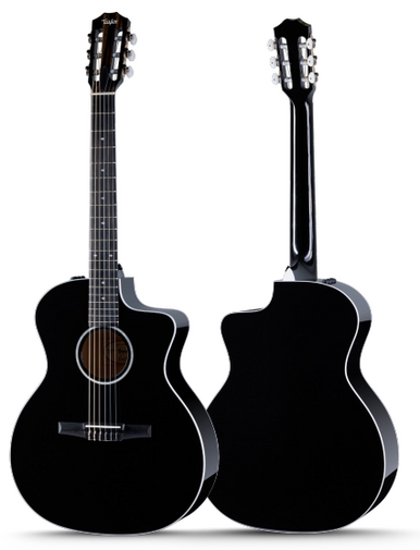 Taylor 214ce-N BLK DLX Special Edition Grand Auditorium - Liberty 